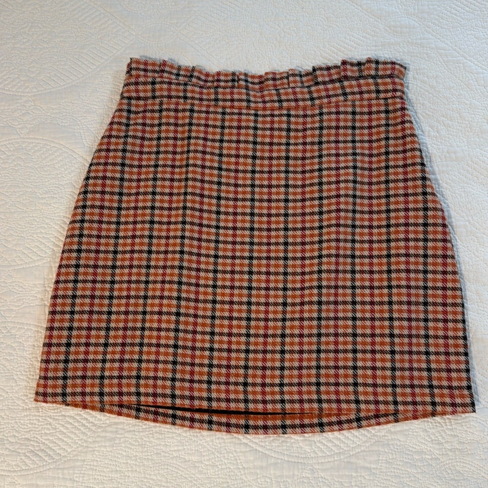 Forever21 plaid skirt
